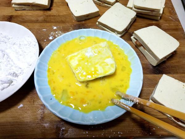 豆腐盒子的做法-家常味煮菜譜