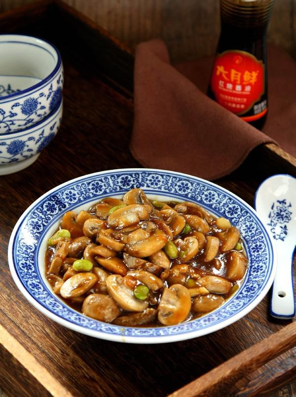 素燒口蘑的做法-家常味燒菜譜