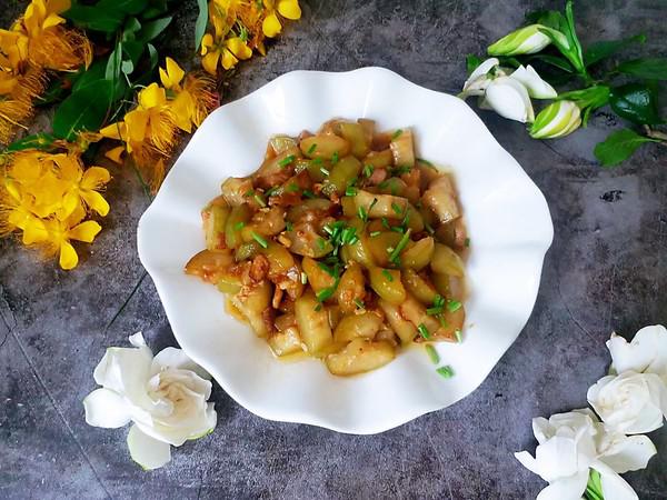 肉燒瓠子的做法-咸鮮味燒菜譜