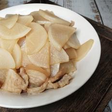 五花肉燒蘿卜的做法-家常味炒菜譜