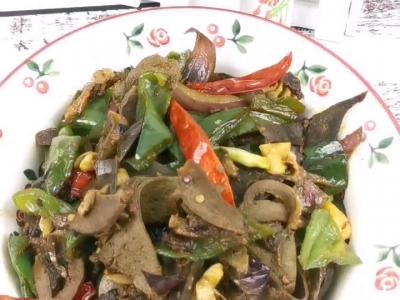辣炒羊雜的做法-香辣味炒菜譜