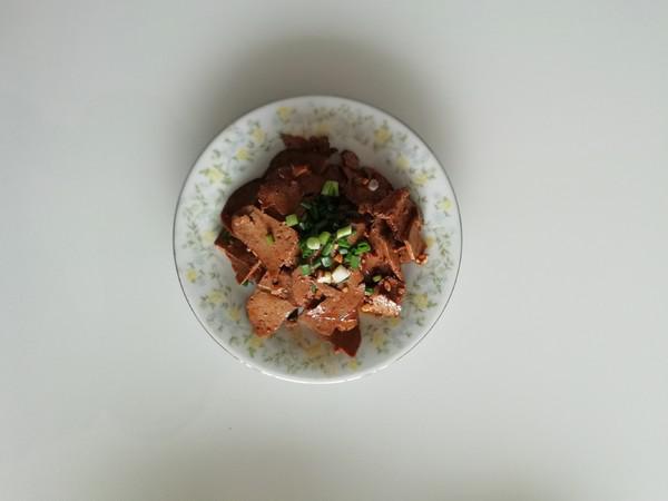 蔥花涼拌豬肝的做法-家常味拌菜譜