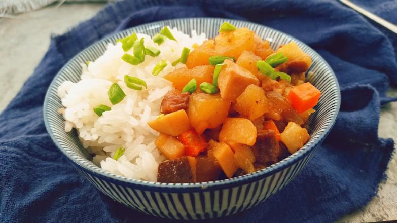 銷魂鹵肉飯的做法-咸鮮味燒菜譜
