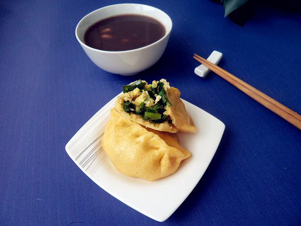 韭菜雞蛋餡混合面蒸餃的做法-咸鮮味蒸菜譜-易網健康養生網 韭菜雞蛋餡混合面蒸餃的做法-咸鮮味蒸菜譜