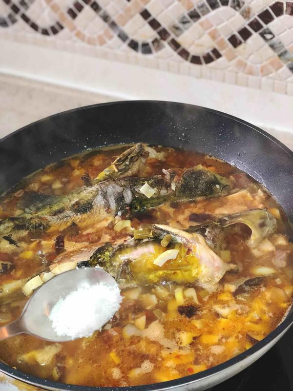 酸豆角筍丁臘肉燒昂刺魚的做法-咸鮮味燒菜譜-易網健康養生網 酸豆角筍丁臘肉燒昂刺魚的做法-咸鮮味燒菜譜