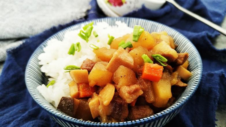 銷魂鹵肉飯的做法-咸鮮味燒菜譜