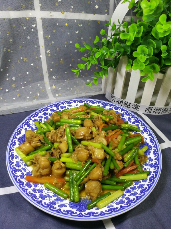 蒜苔炒扇貝肉的做法-家常味炒菜譜-易網健康養生網 蒜苔炒扇貝肉的做法-家常味炒菜譜