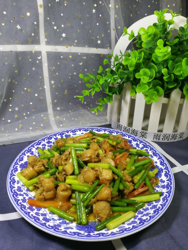 蒜苔炒扇貝肉的做法-家常味炒菜譜-易網健康養生網 蒜苔炒扇貝肉的做法-家常味炒菜譜