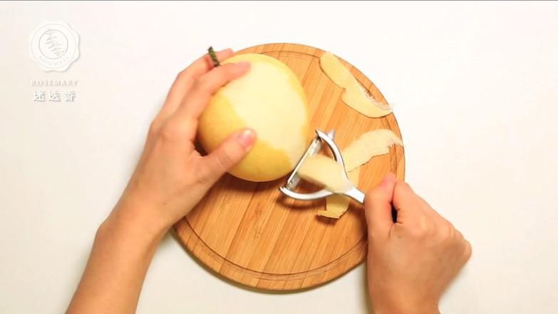 冰糖蒸梨的做法-酸甜味蒸菜譜