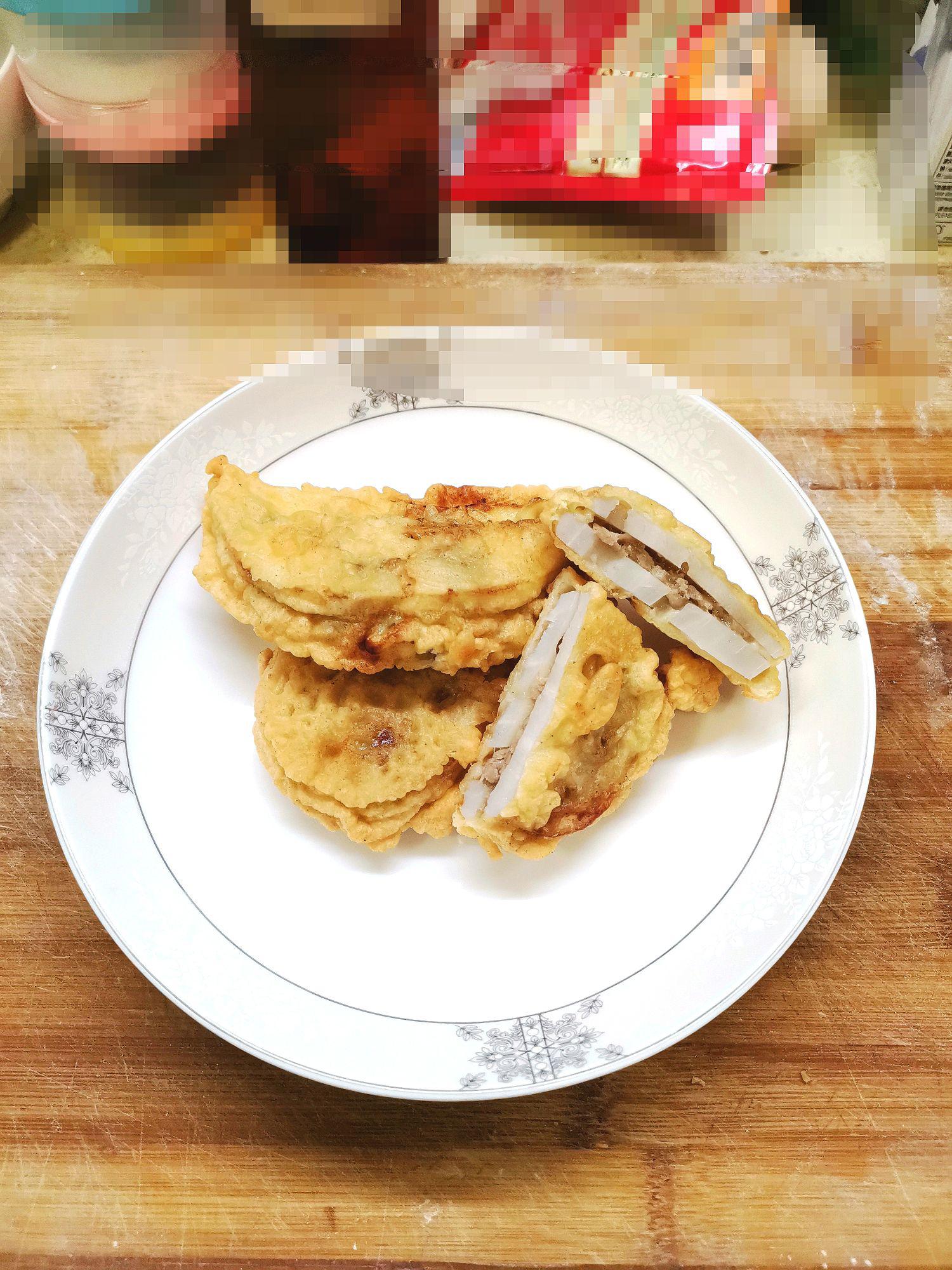 炸茄夾/炸藕夾的做法-家常味炸菜譜