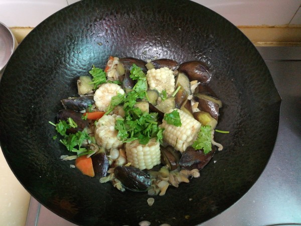 茄子花蜆子燴玉米的做法-家常味燴菜譜-易網(wǎng)健康養(yǎng)生網(wǎng) 茄子花蜆子燴玉米的做法-家常味燴菜譜