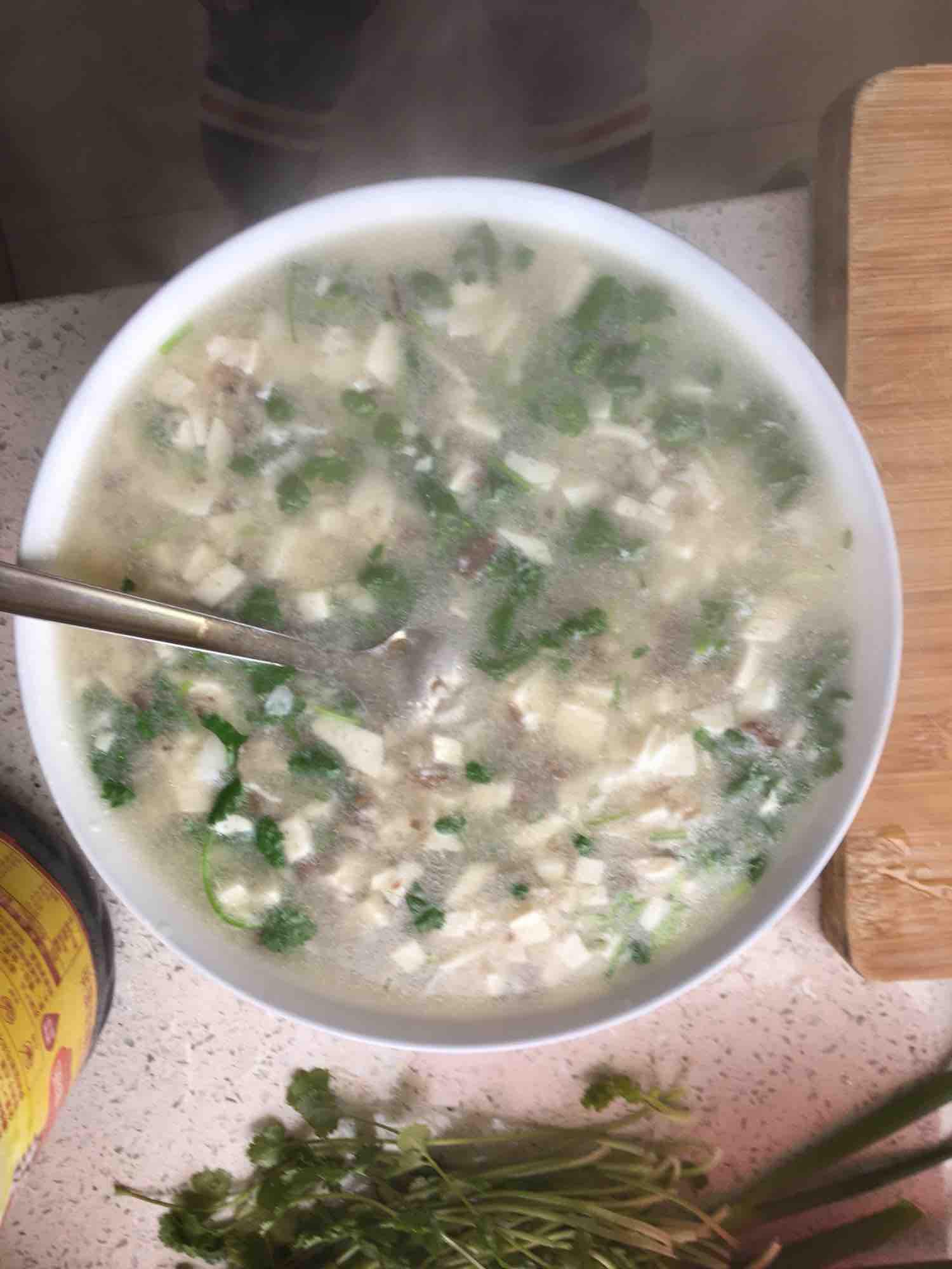 西湖牛肉羹的做法-咸鮮味煮菜譜