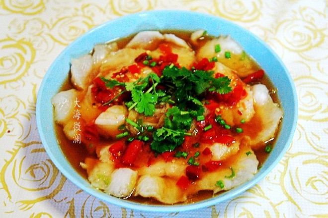 清蒸龍利魚的做法-咸鮮味蒸菜譜