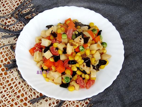 臘腸炒什錦的做法-甜味炒菜譜-易網健康養生網 臘腸炒什錦的做法-甜味炒菜譜