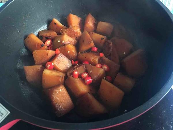 醬燒南瓜的做法-家常味燜菜譜