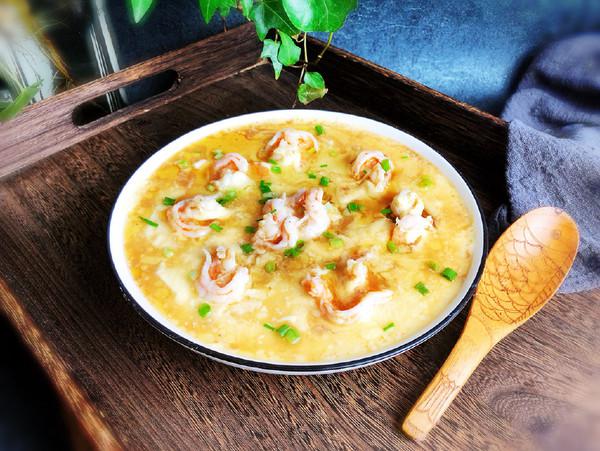 蝦仁豆腐燉蛋的做法-咸鮮味蒸菜譜