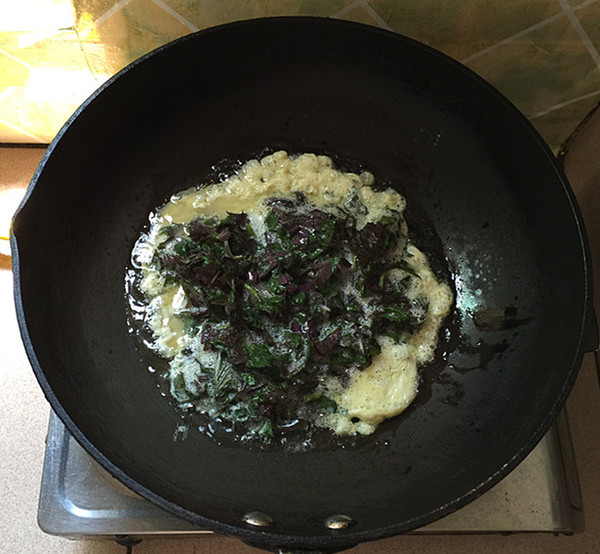 紫蘇煎雞蛋的做法-家常味煎菜譜-易網(wǎng)健康養(yǎng)生網(wǎng) 紫蘇煎雞蛋的做法-家常味煎菜譜