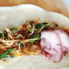 春餅和炒合菜做法的做法-咸鮮味炒菜譜