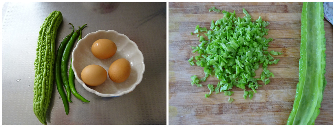 去火菜苦瓜抱雞蛋的做法-家常味炒菜譜-易網<a href=http://www.xllyou.com/ target=_blank class=infotextkey>健康養生</a>網 去火菜苦瓜抱雞蛋的做法-家常味炒菜譜