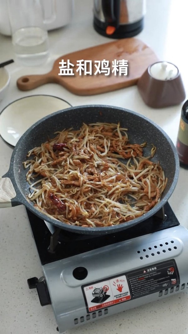 春餅和炒合菜做法的做法-咸鮮味炒菜譜