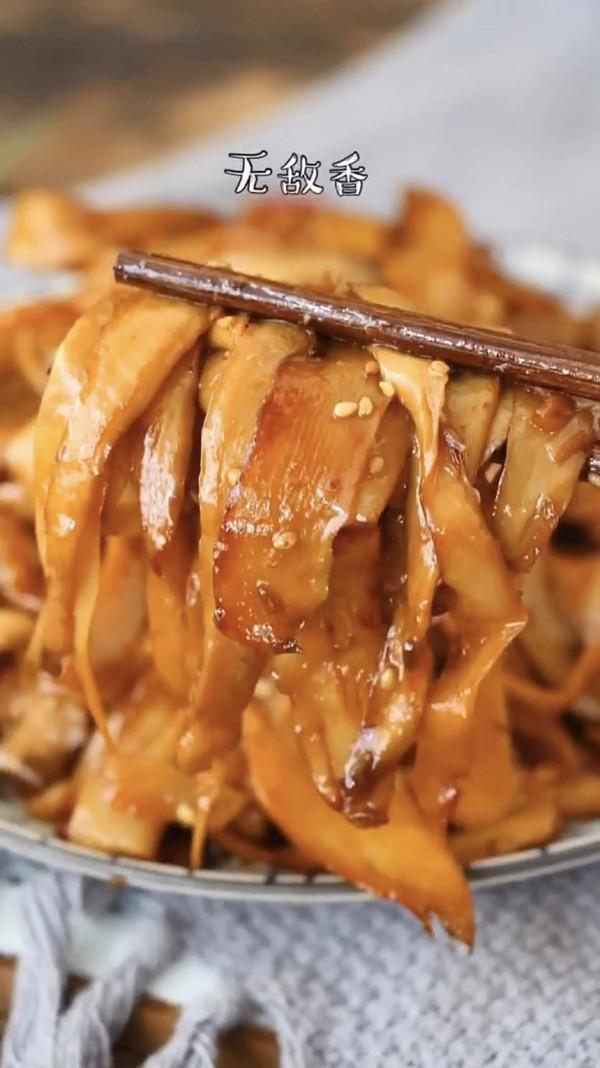 干煸杏鮑菇的做法-家常味炒菜譜