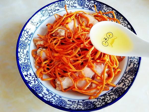 蟲草花蒸雞腿的做法-家常味蒸菜譜