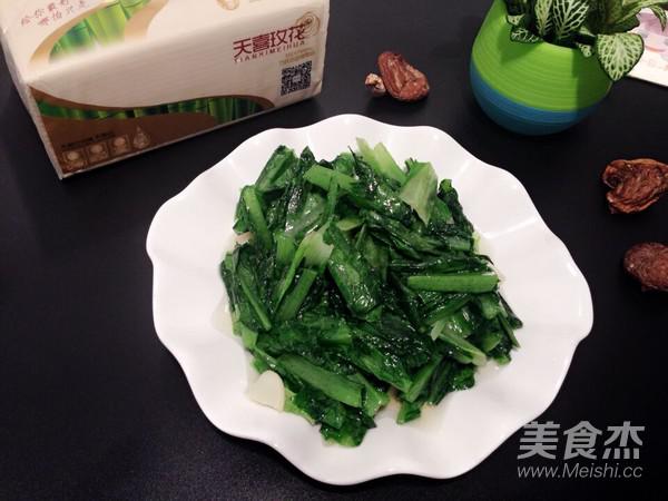 蒜炒油麥菜的做法-家常味炒菜譜