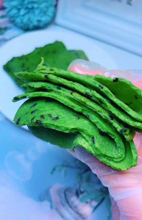 菠菜雞蛋餅的做法-家常味煎菜譜