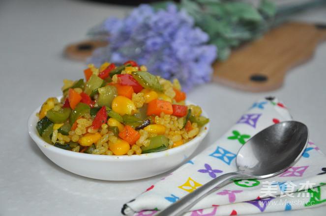 咖喱菌粉黃金炒飯的做法-咖喱味炒菜譜