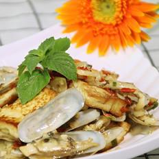 辣炒蟶子燒豆腐的做法-香辣味炒菜譜