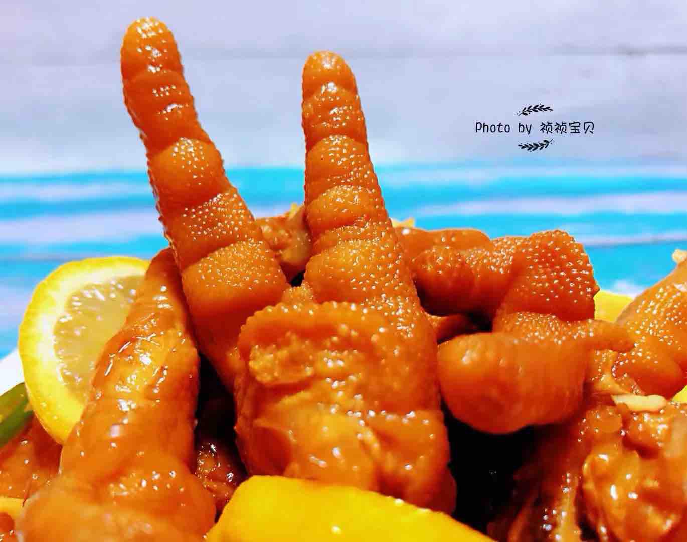 網(wǎng)紅檸檬鳳爪的做法-酸辣味煮菜譜