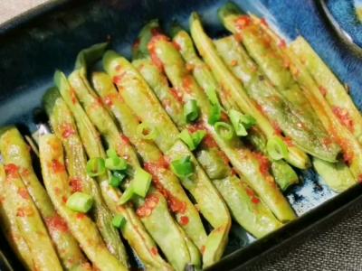 家常烤豆角的做法-家常味烤菜譜