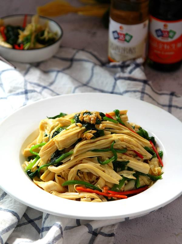 腐竹拌菠菜的做法-咸鮮味拌菜譜-易網健康養生網 腐竹拌菠菜的做法-咸鮮味拌菜譜