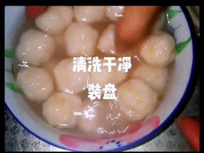 手工蝦丸的做法-咸鮮味煮菜譜