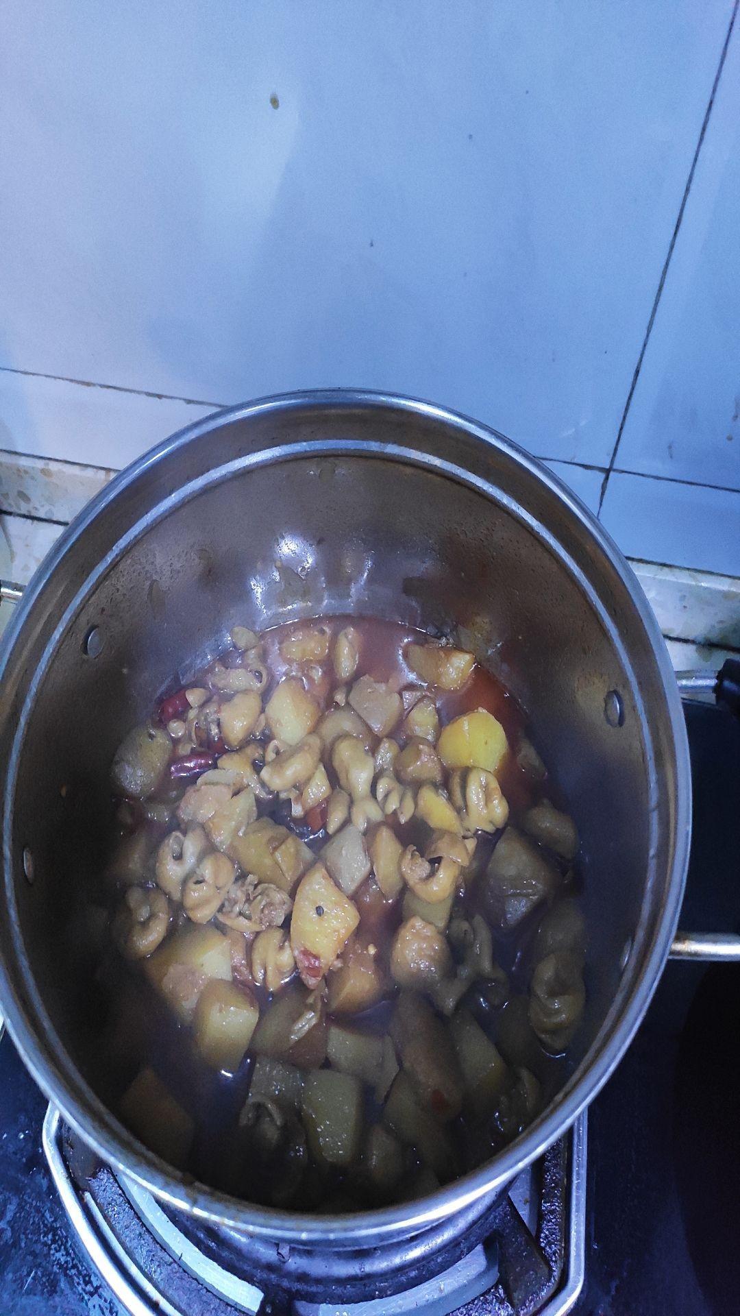 紅燒肥腸的做法-家常味燒菜譜