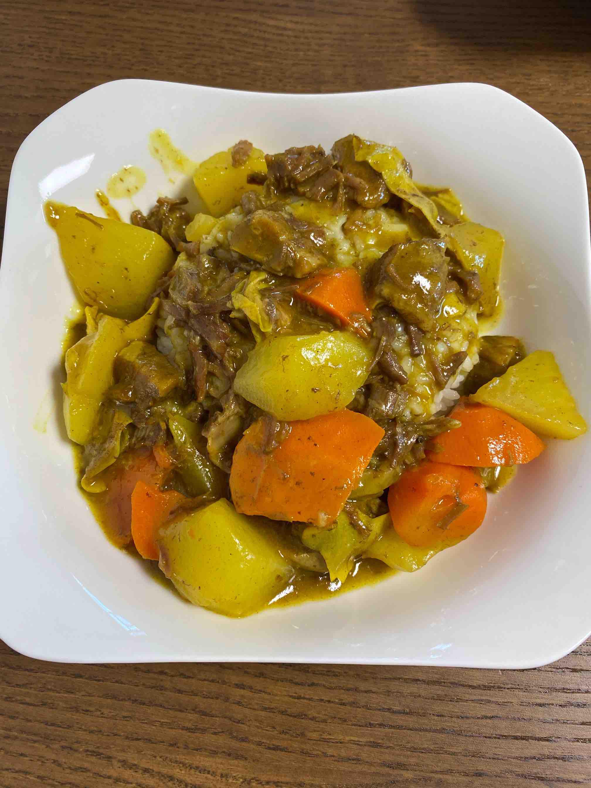 咖喱牛肉的做法-咖喱味煮菜譜