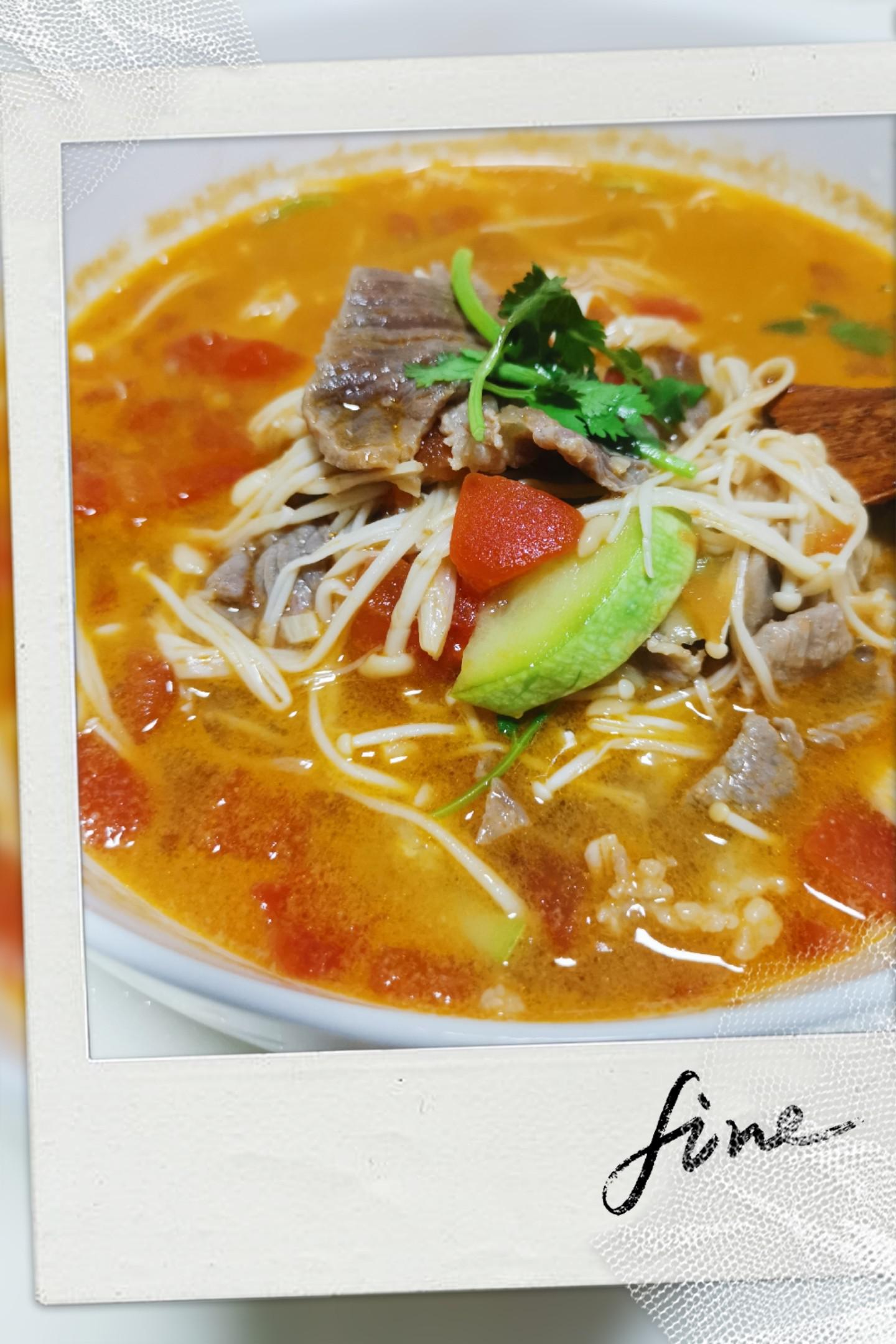 酸湯牛肉的做法-酸辣味煮菜譜