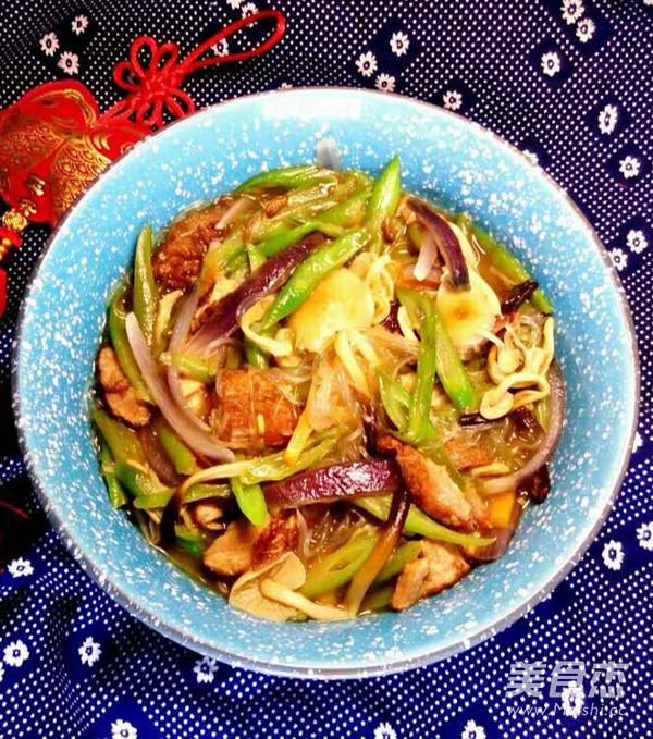 蕓豆粉絲的做法-家常味燉菜譜