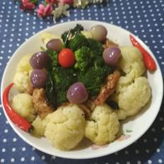 雙花炒面根的做法-家常味炒菜譜