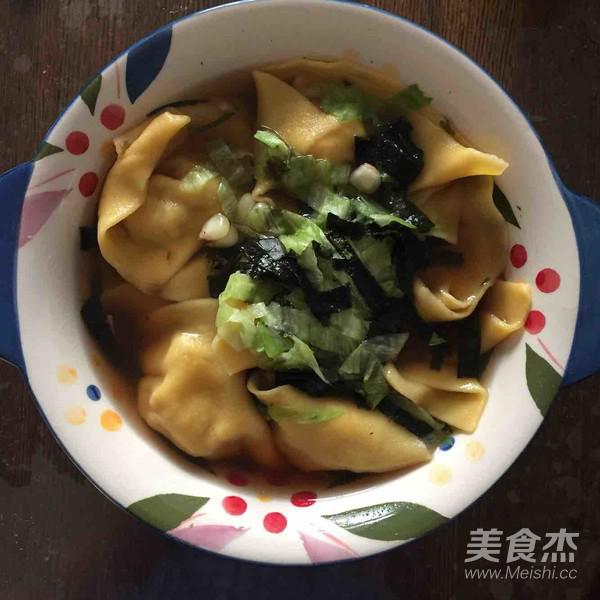 （金甲）餛飩的做法-咸鮮味煮菜譜