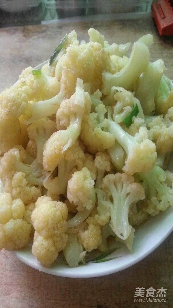 炒菜花的做法-家常味炒菜譜