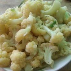 炒菜花的做法-家常味炒菜譜