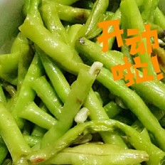 清炒豆角的做法-家常味炒菜譜