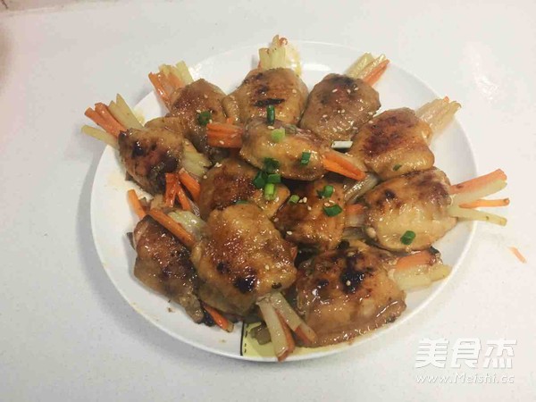 時蔬釀雞翅的做法-咸鮮味煎菜譜