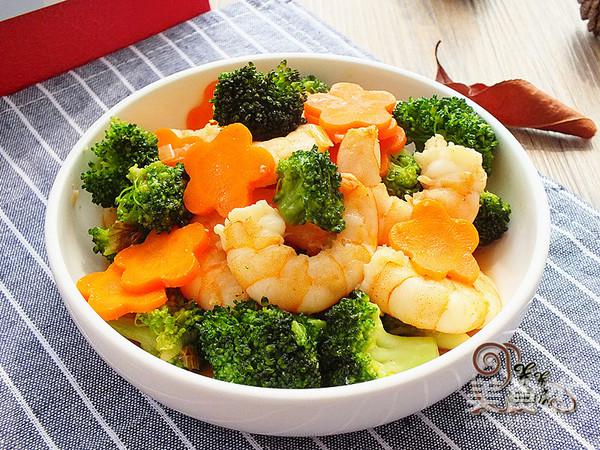 西藍花炒蝦仁的做法-咸鮮味炒菜譜-易網健康養生網 西藍花炒蝦仁的做法-咸鮮味炒菜譜