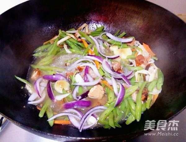 蕓豆粉絲的做法-家常味燉菜譜