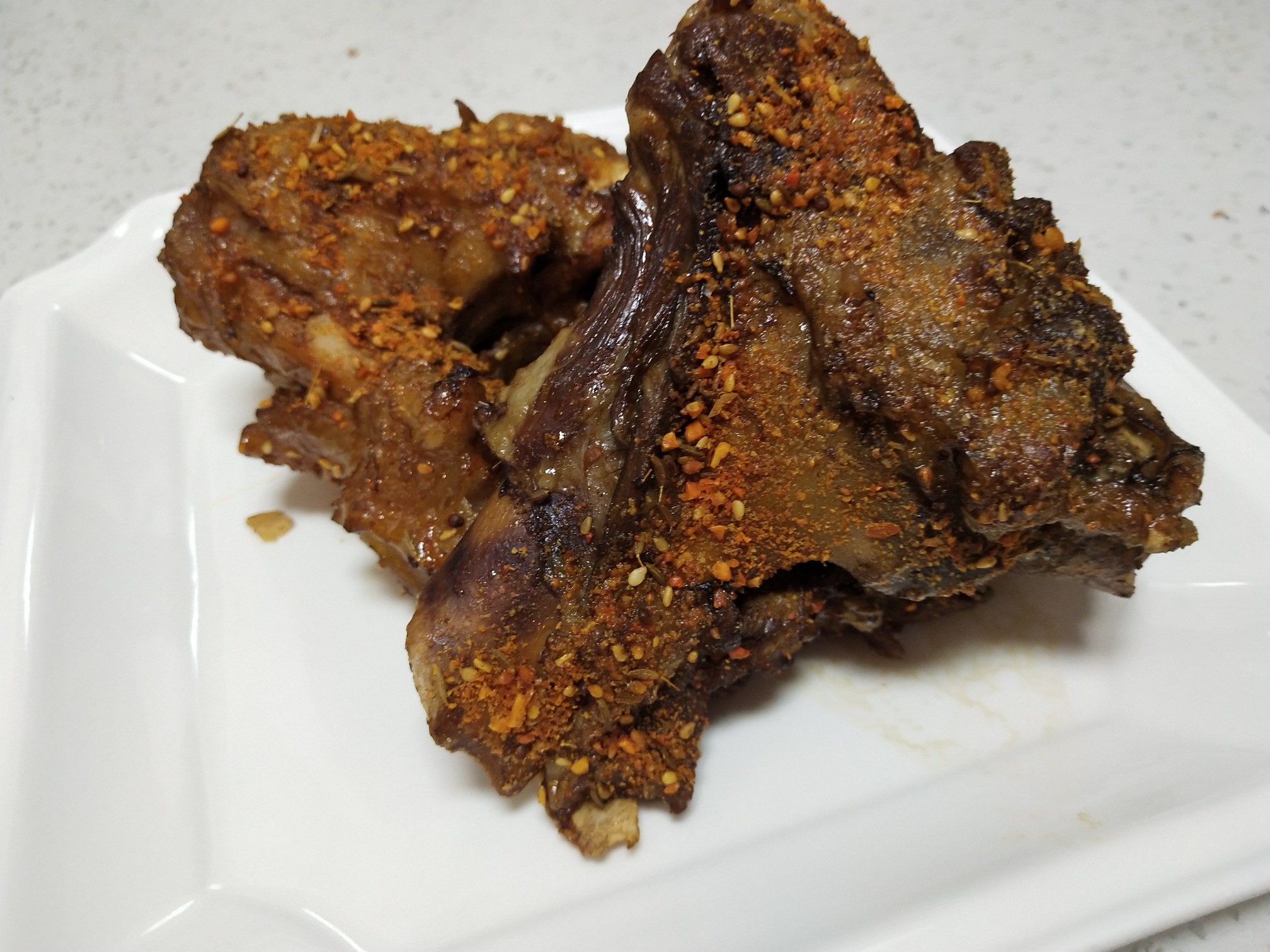 酸甜烤骨頭的做法-家常味烤菜譜