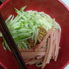 家常涼面的做法-香辣味拌菜譜