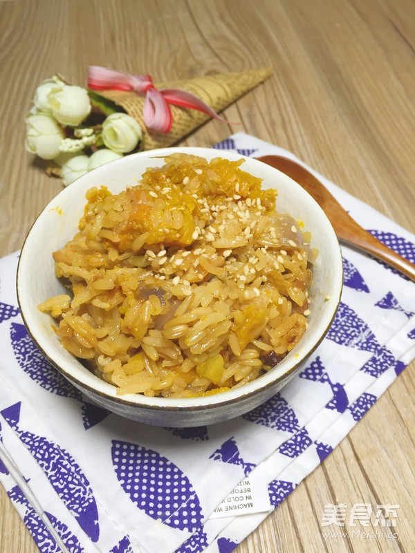 南瓜雞肉燜飯的做法-家常味燜菜譜-易網健康養生網 南瓜雞肉燜飯的做法-家常味燜菜譜