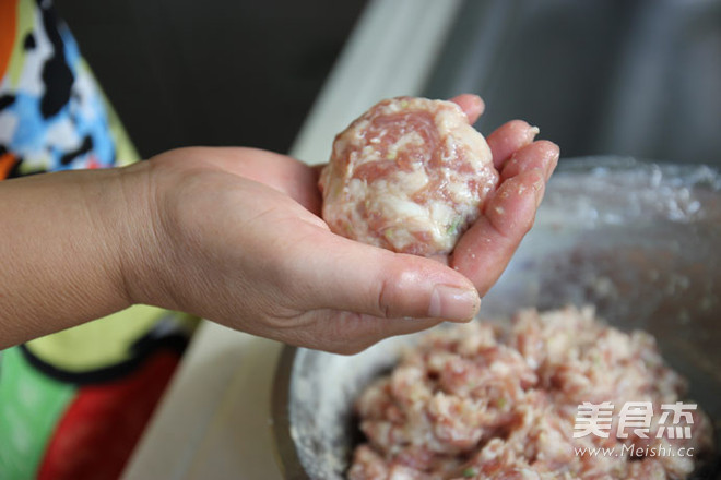 最好吃的揚(yáng)州獅子頭的做法-家常味煮菜譜